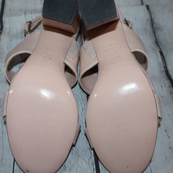 Kate Spade Ivine Petal Pink Leather Sandal - Picture 3 of 5